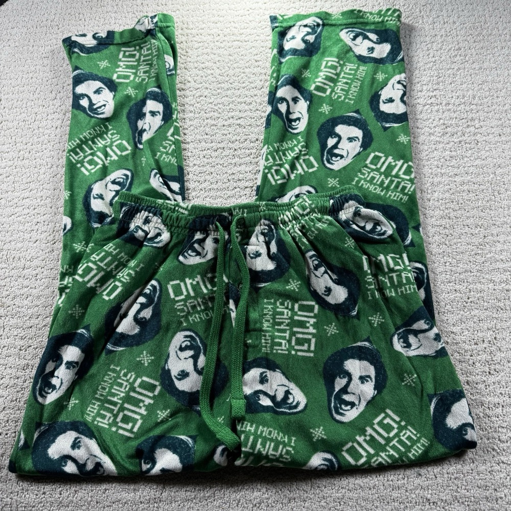 Buddy The Elf Green Unisex Lounge Pants Size Medium